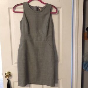 J. Crew Classic Gray Mini Dress